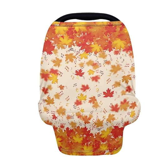 Multi-Purpose Car Seat Cover for Babies Breastfeeding Shawl Easy Installation Stroller Canopy Covers Easy to Clean Universal Fit