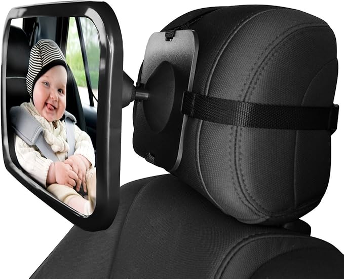 CYDZSW Infant Car Seats Rear View Mirror,Baby Car Mirror for Rear Facing Seat,Newborn Essentials Registry Must Haves Baby Items Accessories