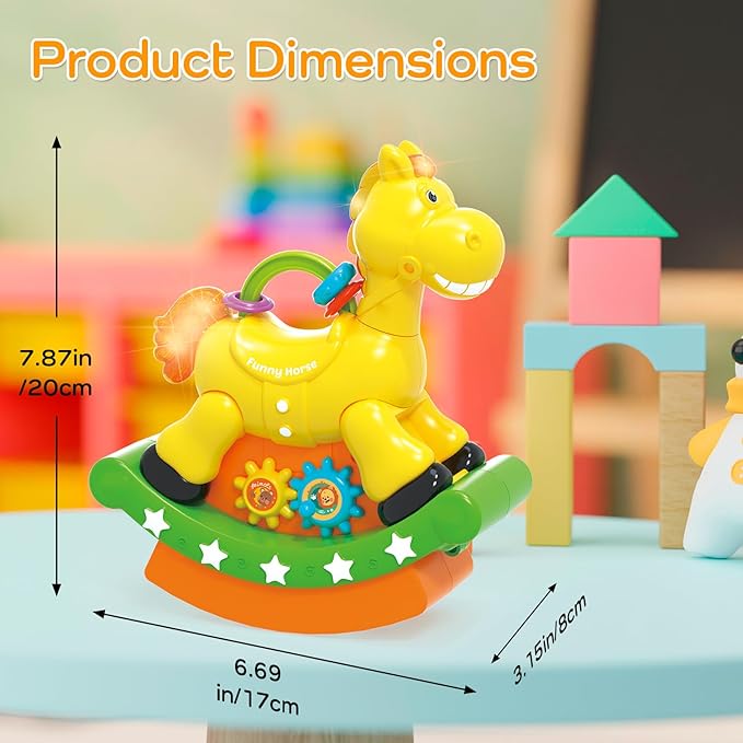 Baby Crawling Walking Toys for Toddlers with Adorable Shape, Musical Car Crawling Developmental Toys with Sounds and Lights, Ideal Gifts for Babies