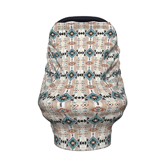Aztec Pint Baby Car Seat Cover, Multi Use Stroller Cover, Western Baby Stuff