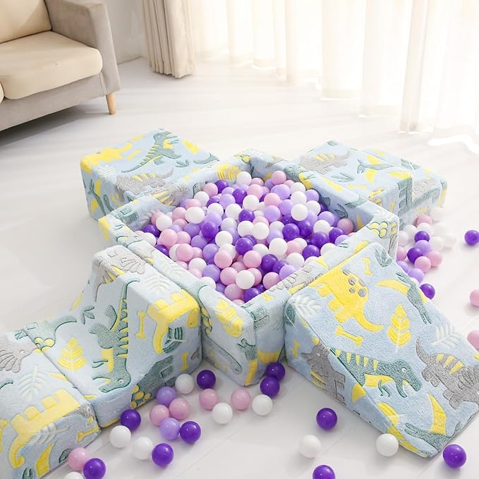 GOGOSO Ball Pit Balls for Toddlers Dogs Baby Boys Girls 2.2Inch Plasticball Toys for Kid Play Tent Birthday Slides Party Decor 50 100 170 200 500 1000