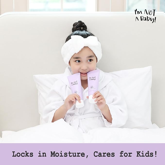 I’m Not a Baby Kids Lotion Goat Milk Hydrating Hyaluronic Acid Ceramide Intensive Lotion 150ml 5fl oz