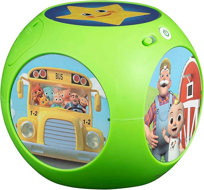 eKids Cocomelon Musical Toy for Toddlers, Tumble Tunes Toy Includes Six Built-in Nursery Rhymes, for Fans of Cocomelon Toys and Gifts for Boys and Girls