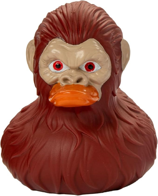 Bigfoot Rubber Ducks for Jeeps - Funny Jeep Ducks for Ducking - Unique Ford Bronco Accessories for Squatching - Cool Bigfoot Gifts - Sasquatch Toy Ducks for Cruise Ships - 3 inch (Reddish Brown, 1)