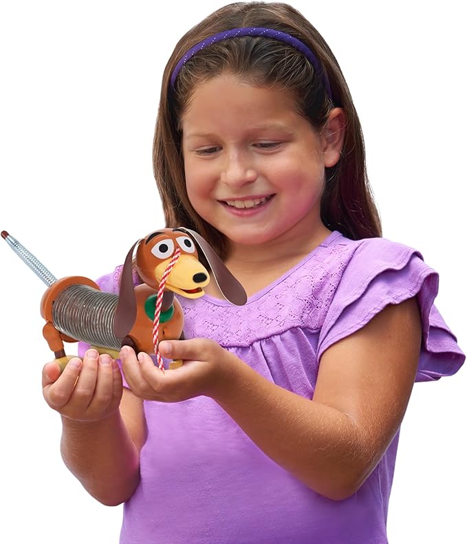 Retro 4.35-inch Slinky Dog Jr, the Original Classic Walking Spring Toy, Vintage, Fidget Toy, Kids Toys for Ages 18 Month by Just Play