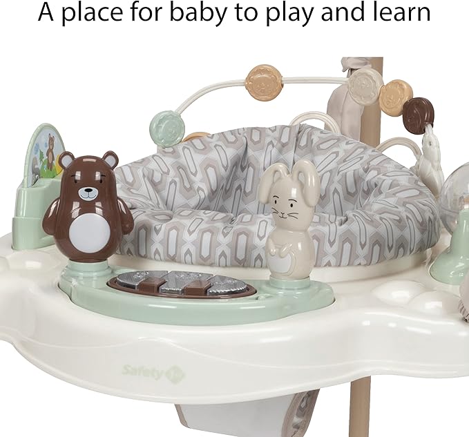Safety 1st Bob-and-Twist Activity Center, 3-in-1 Play Center, Bouncer, and Jumper, High Street