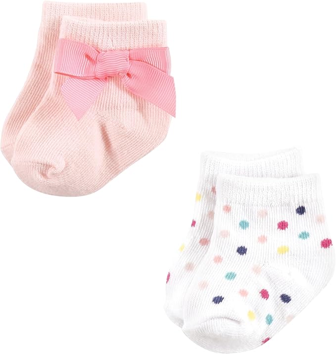 Hudson Baby Baby Girls' Sock and Headband 12pc Set