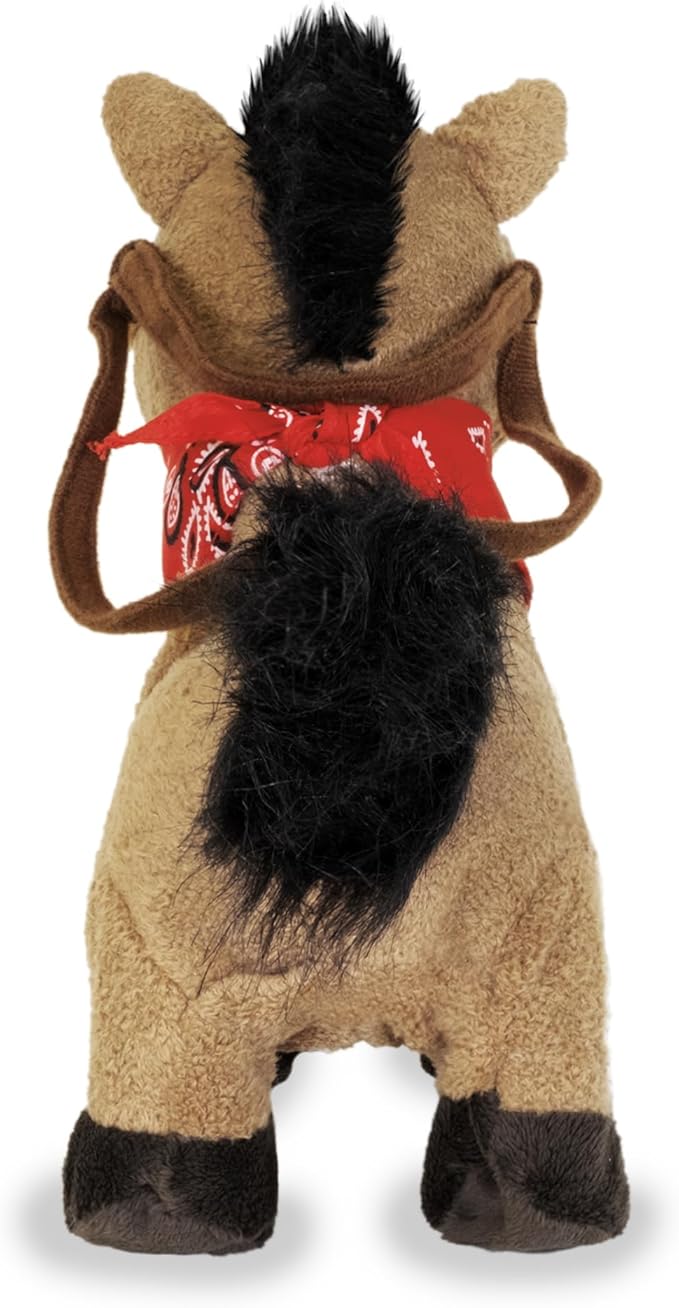 Cuddle Barn – Gallop The Musical Horse | Animated Plush Toy | Gallops, Trots, and Sings “Giddy Up, Lil’ Cowboy” | Stuffed Animal 10”