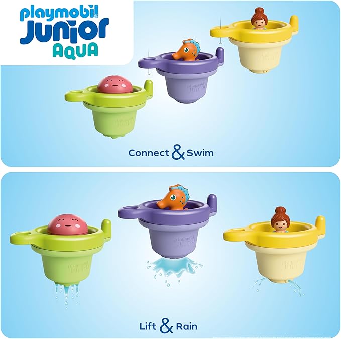 Playmobil Junior Aqua: Floating Cups with Water Fun