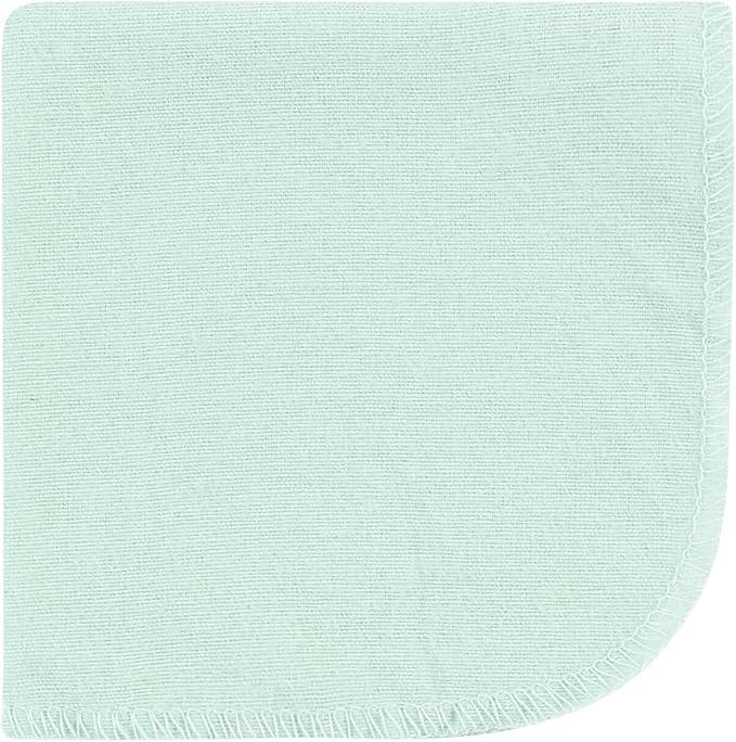 Hudson Baby Unisex Baby Flannel Washcloths, Boy Dino World 12Pk, One Size