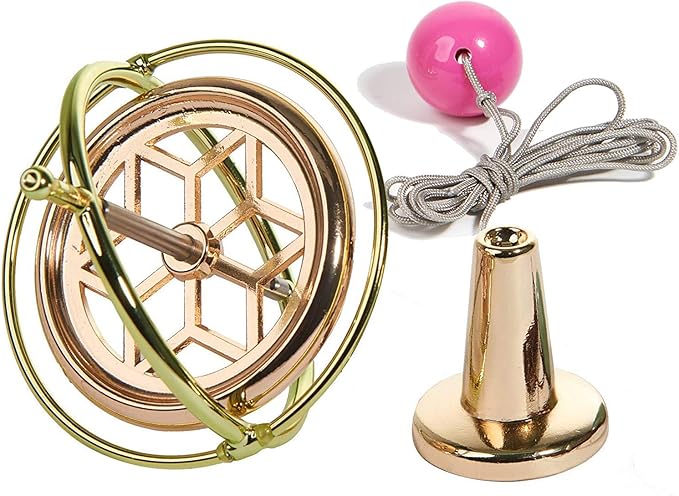 JoyTech Precision Gyroscope Kill Time Metal Anti Gravity Spinner Balance Toy JA01