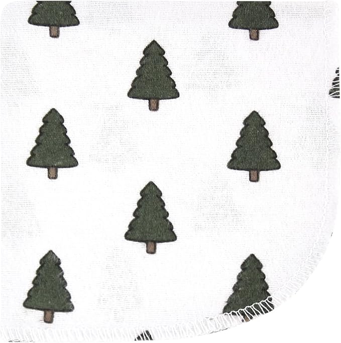 Hudson Baby Unisex Baby Flannel Cotton Washcloths 10-Pack, Wild Forest, One Size