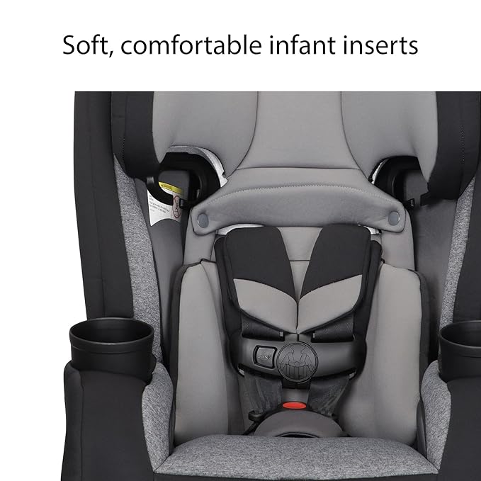 Safety 1st Convertible Car Seat, Convert from Rear to Forward Facing and Belt-Positioning Booster, High Street, From Birth to Age 10, TriMate