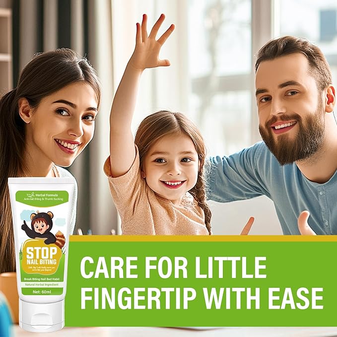 Nail Biting Prevention for Kids, Effective Thumb Sucking Deterrent for Toddlers, Bitter Nail Biting Prevention for Kids to Stop Habit, Long-Lasting Formula