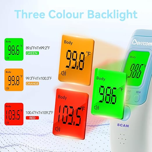 [Value Bundle] Berrcom Forehead Thermometer JXB-178 & Berrcom Forehead Thermometer for Adults and KidsJXB-183