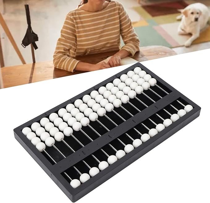 Yosoo Blind Abacus Learning Tool for Early Education Professional Mathematic Concepts Desktop for The Blind