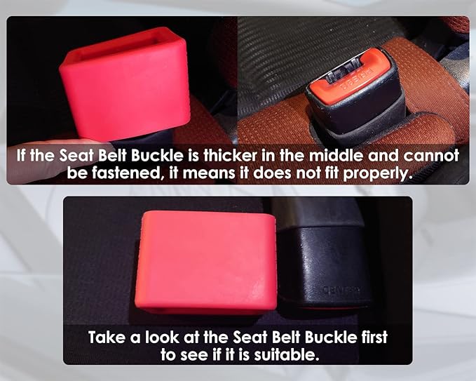 DS. DISTINCTIVE STYLE Seat Belt Holder Easy Access Seatbelt Accessories for Kids 2 Pieces (Beige)