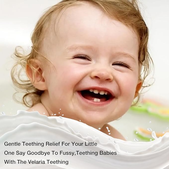 3PCS Velaria Teething Roller All Natural for Babies, Velaria Baby Teething Oil Roller, Natural Relief Roller,10ML/0.34FL.OZ