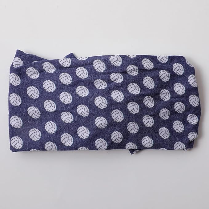BBTDIN Baby Girls Volleyball Headband Turban Baby Volleyball Hair Band Bowknot Baby Volleyball Hair Bow BTB11 (B-Blue, Free Size)