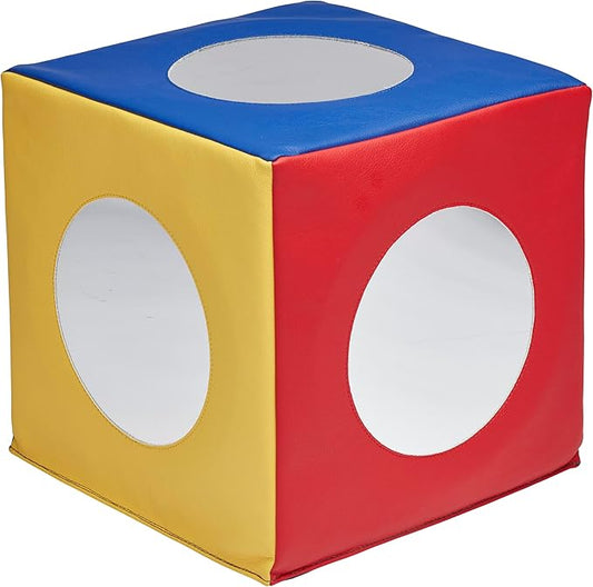 Peek 'n' See Sensory Activity Mirror Cube, Baby Essentials, Assorted