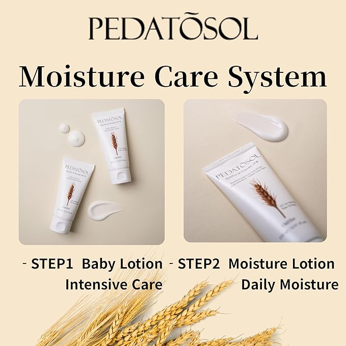 PEDATOSOL Baby Lotion - Pediatrician-Formulated Hydrating Lotion For Sensitive & Dry Skin, 2.36 Fl Oz