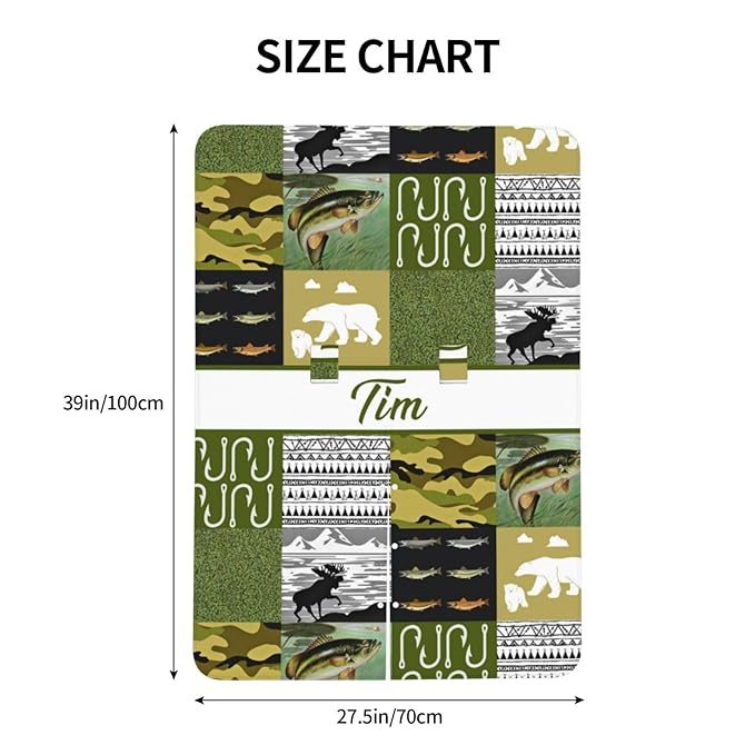 Personalized Baby Car Seat Canopy for Babies with Name, Custom Hunting Theme Car Seat Covers for Boys Girls, Opening Minky Nursing Breastfeeding Stroller Cover Carseat Canopies for Infant Newborn