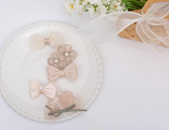 10 PCS Baby Girls Hair Clips Set Hair Barrettes Accessory for Babies Infant Toddlers Kids Baby Hair Clips