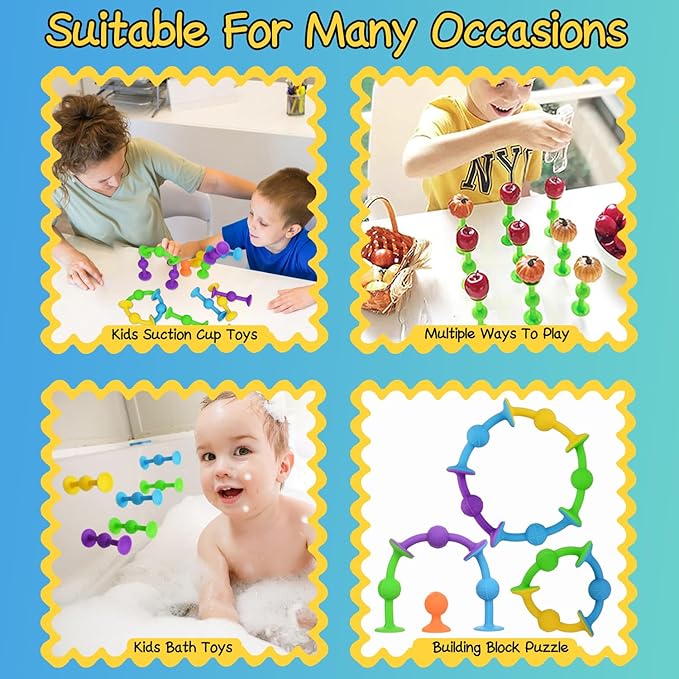 HugOutdoor 18Pcs 4 Colors Suction Cup Kids Bath Sticky Toy Soft Tip Darts Indoor Outdoor Throwing Games