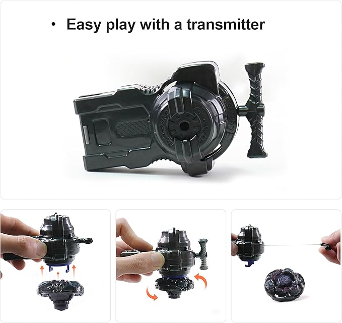 Magicmode Metal Spinning Top Stainless Steel Precision Gyroscope Anti-Gravity Spinner Top Perfect Balance Desktop Toy, Unique Gift for Kids/Adults