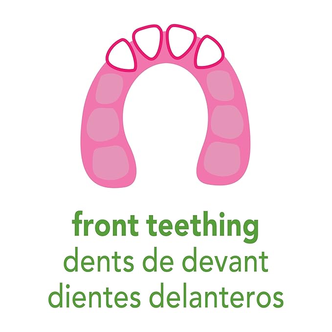 Green Sprouts Cooling Teether (2 Pack) Soothes Gums & Promotes Healthy Oral Development Safer Plastic Filled with Sterilized Water, Chill for Extra Relief, Textured Surface to Massage Gums