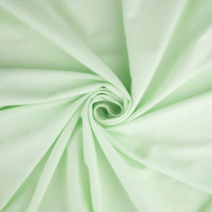 Pack N Play Sheets Fitted 27 x 39, Compatible with Graco Pack N Play or Similar - 100% Jersey Cotton - Soft, Durable - 2 Pack (Light-Dark Green, Guava Lotus & Baby Bjorn 24x42)