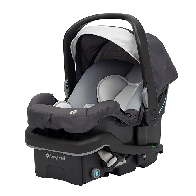 Baby Trend EZ-Lift™ PRO Infant Car Seat, Dash Midnight – Lightweight Premium Carry, Plush Infant Cushioning, Adjustable Harness Support