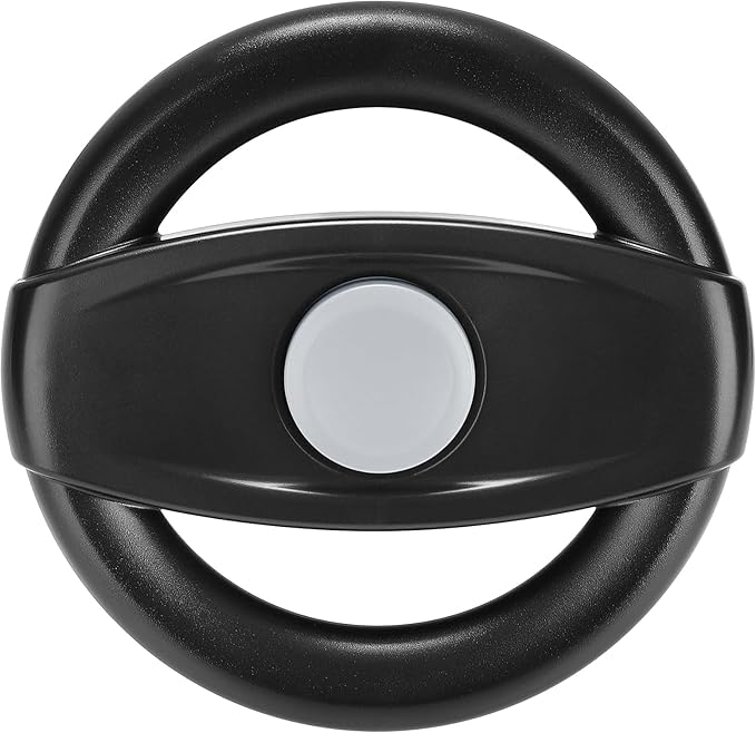 Accmor Stroller Steering Wheel Toy, Simulated Steering Wheel for Stroller Shopping Carts Cart Universal Detachable Pretend Driving Funny Toy Attachment