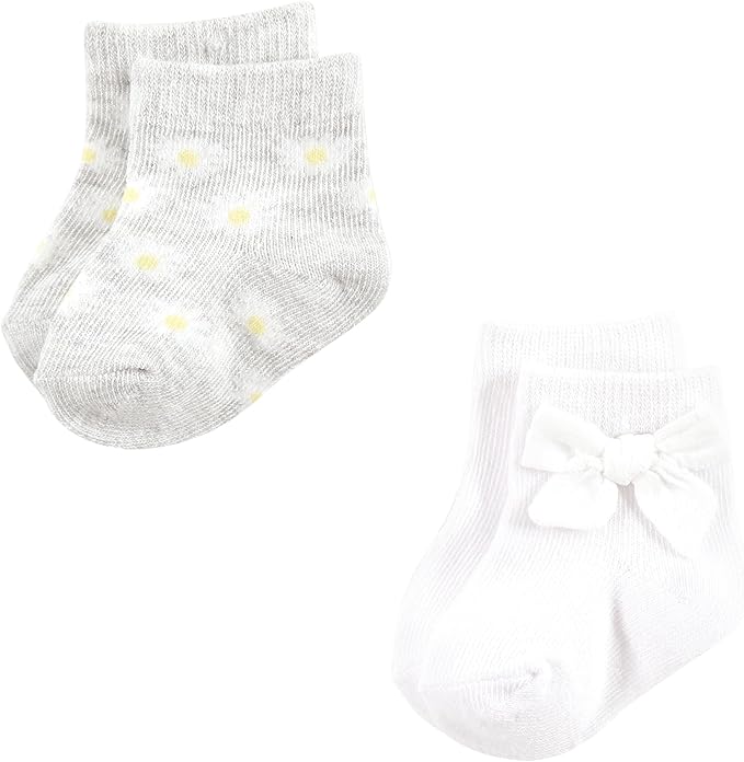 Hudson Baby Baby Girls' Sock and Headband 12pc Set