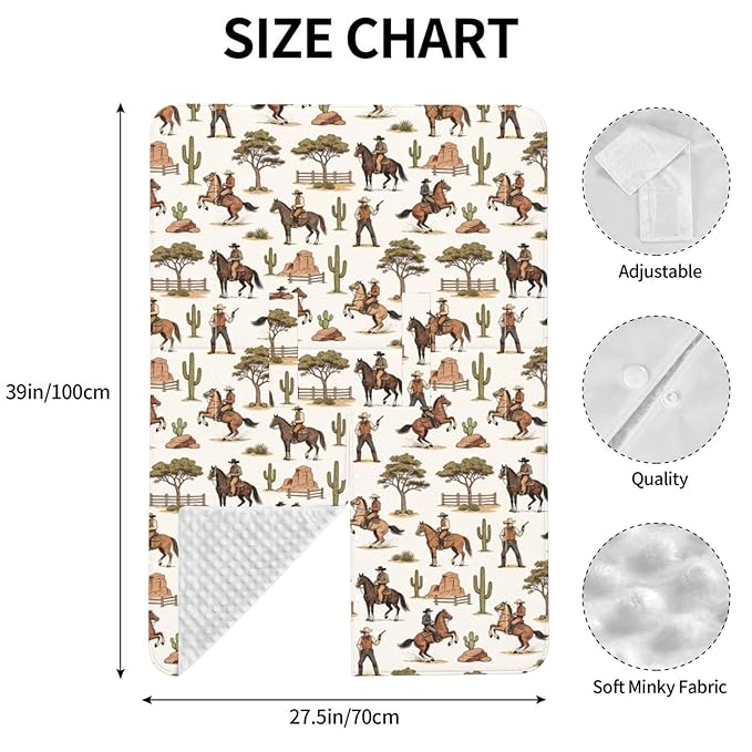 Western Baby Car Seat Canopy Cover Multi Use Nursing Cover for Mom Nursing Covers Newborn Western Shower Gift