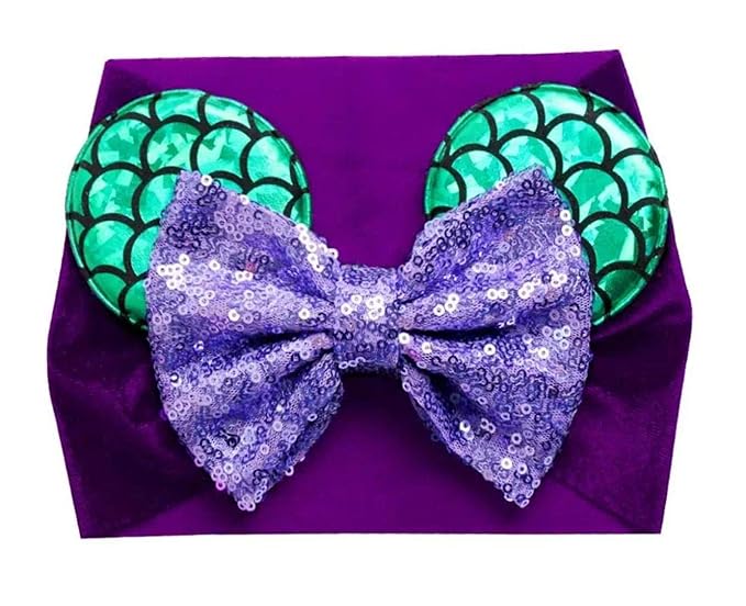 Mouse Ears Headband/Headwrap - Toddler, Baby, Kids upto 4 Years - Party supplies – Mermaid