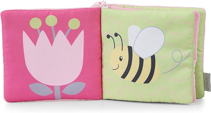 Sterntaler Play Book Emmi Girl The Donkey, Age: Children from Birth Upwards, Pink/Multicoloured