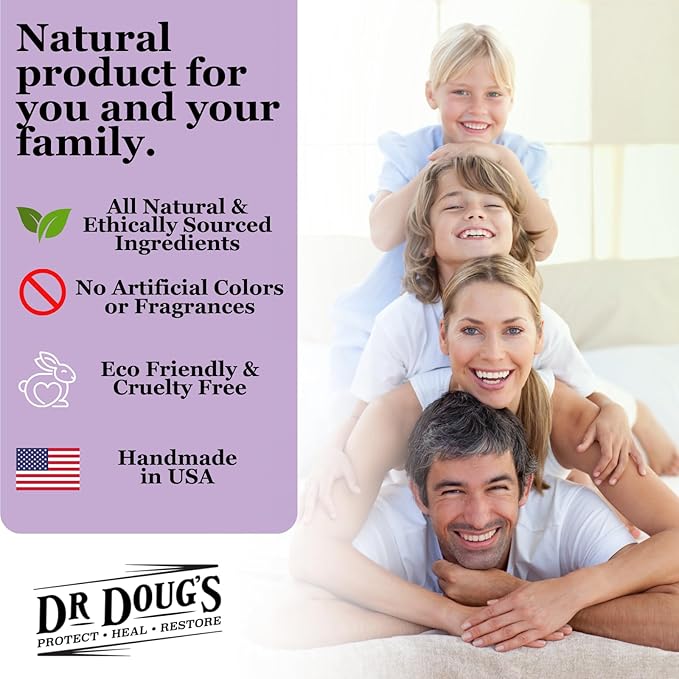 Dr. Doug's Baby Balm (Large Jar, 8 oz) - Gentle Organic Moisturizing Skin Care for Baby's Sensitive Skin with Natural Zinc Oxide for Sun Protection
