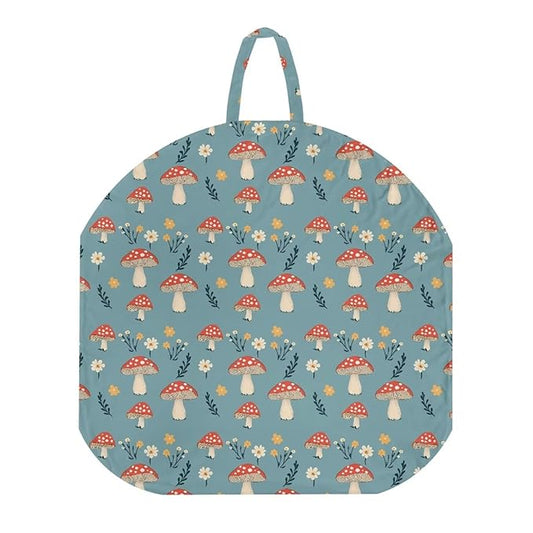 Newborn Lounger Cover, Mushroom Breathable Newborn Lounger Cover Soft Snug Elastic Newborn Lounger Cover Machine Washable for Newborn Babies