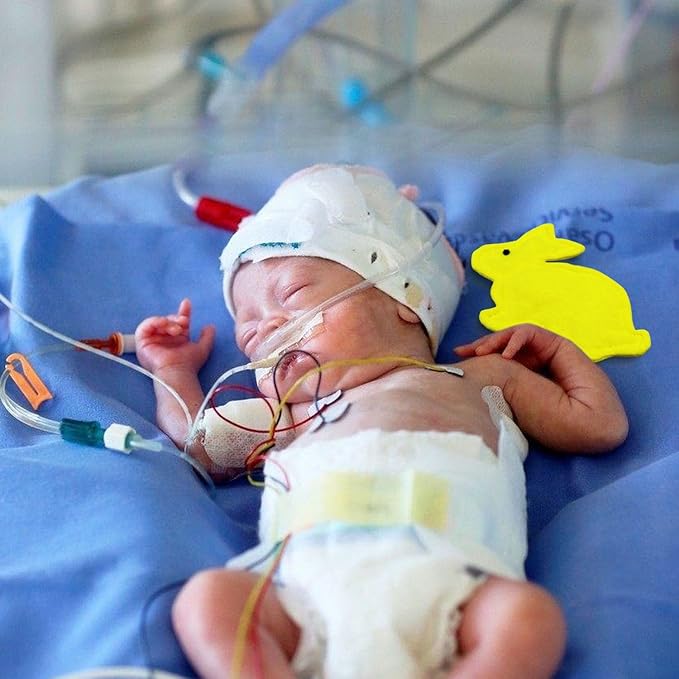 3 Pack Scent Bonding NICU Bonding Bunny for Infant or Preemie Scent Bonding for Babies Separated from Caregivers NICU Separation Anxiety NICU Gifts