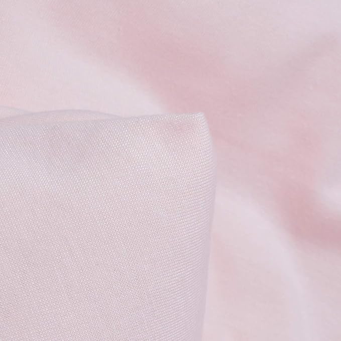 ABREEZE Baby Cotton Play Mat Soft Crawling Mat Pink Detachable Washable Game Blanket Floor Playmats Kids Infant Child Activity Round Rug Home Room Decor