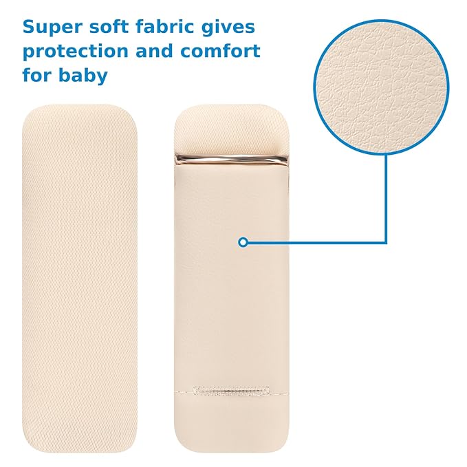 Accmor Car Seat Strap Pads for Baby Toddler Kids, Car Seat Strap Covers, Super Soft Seat Belt Covers Fits for All Car Seats, Pushchair, High Chair, Stroller