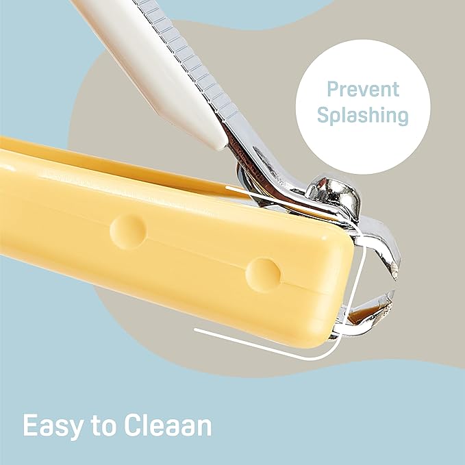 Pigeon Baby Health Care Set(Set of 4), 2 Nail Scissors with Rounded Tip(0+ Months, 3+ Months) & 1 Nail Clipper(9+ Months) & 1 Baby Nasal Aspirator(1 Pack）