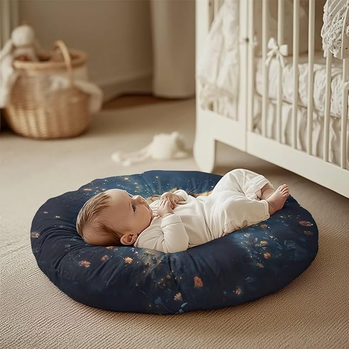 Newborn Lounger Cover, Cat Stretchy Infant Lounger Pillow Cover Waterproof Baby Lounger Slipcover Soft Infant Lounger Pillow Cover for Most Babies