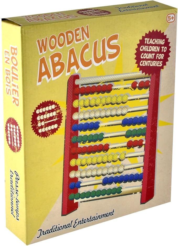 Tobar 19518 Wooden Abacus, Multicolour