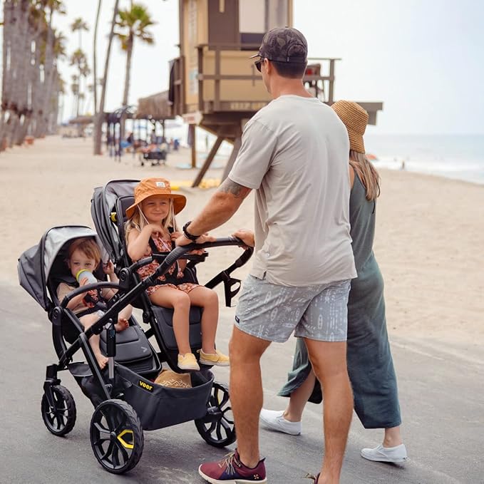 Veer Switchback Second Seat Adapter Kit | Easily Add an Additional Switchback Seat, Bassinet, or Infant Car Seat (with Adapters Sold Separately) to The &Roll Stroller Frame
