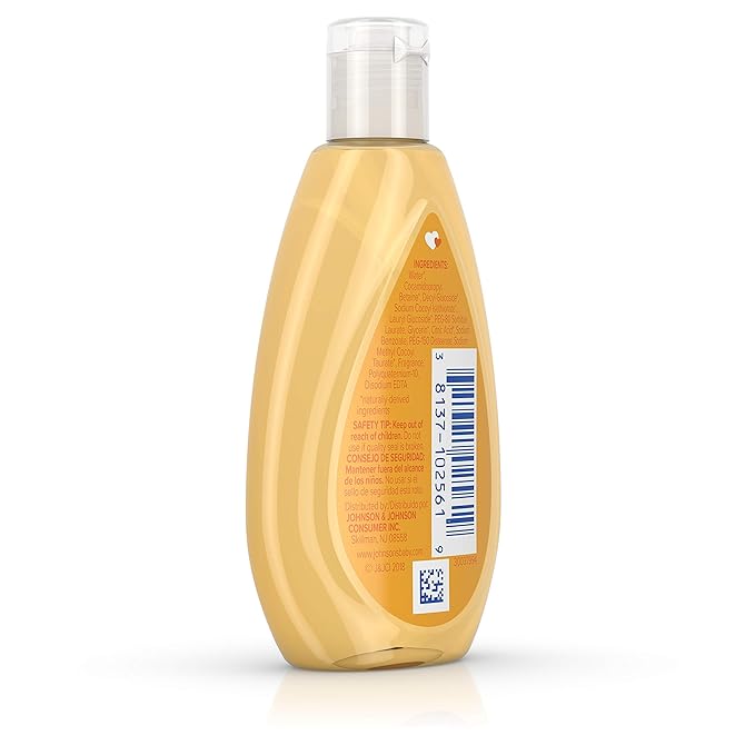 Johnson's Baby Shampoo with Gentle Tear Free Formula, Travel Size, 1.7 Fl Oz (Pack of 2)