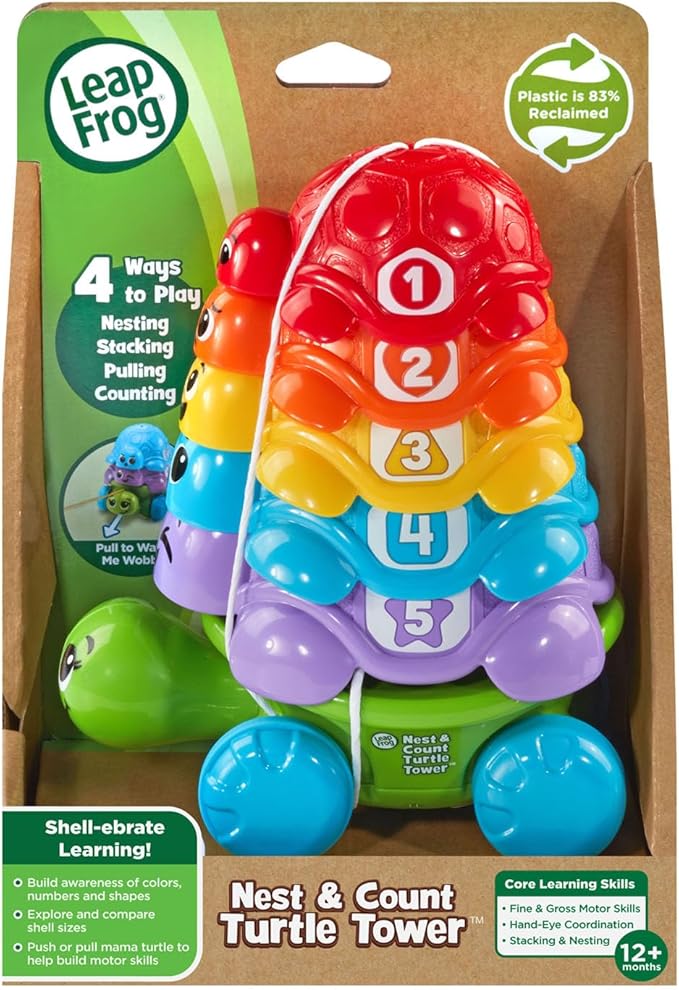 LeapFrog Nest and Count Turtle Tower