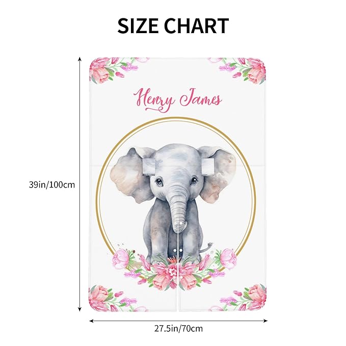 Personalized Baby Car Seat Canopy with Name Custom Minky Elephant Car Seat Covers Nursing Cover for Breastfeeding Multi-Use Cover Infant Carrier Carseat Winter Cover for Newborn Girls Boys
