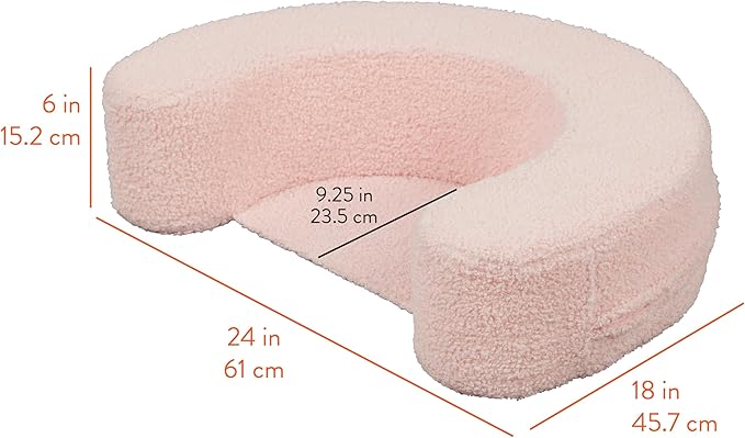 Sit 'n' Support Ring-Shaped Floor Cushion, Baby Essentials, Pink